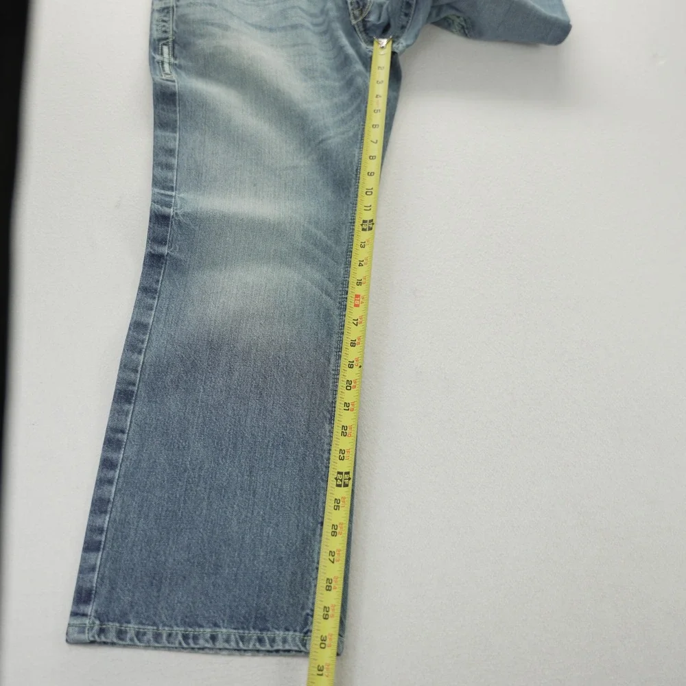 Ariat M5 Straight Fit Straight Leg Jeans Mens 34x30 Light Wash Blue Denim